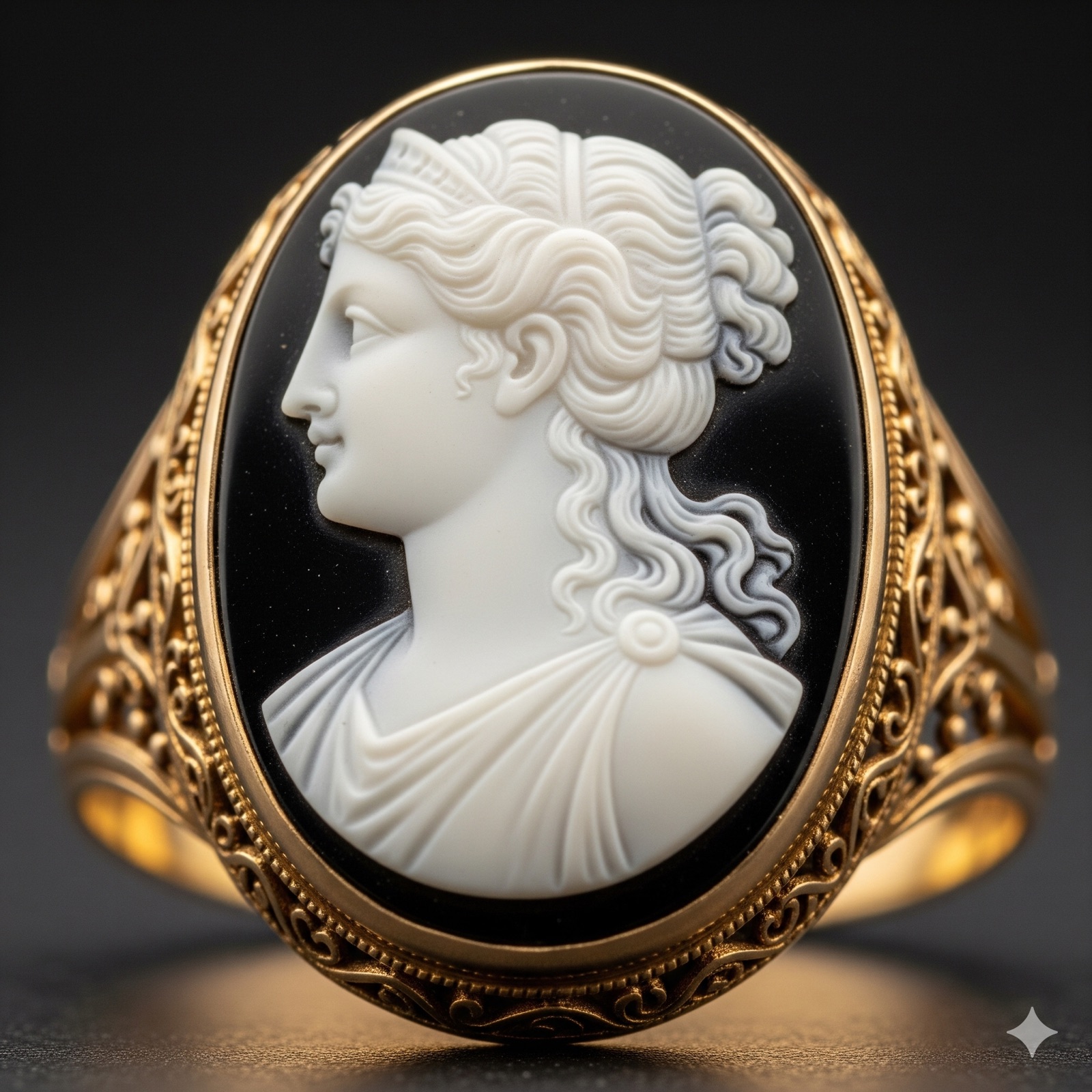 Cameo (浮雕首饰) 入门:贝雕与玛瑙雕的区别